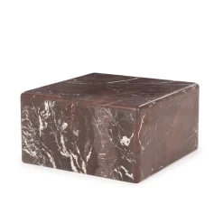 By-Boo Salontafel Dice Marmer Rood