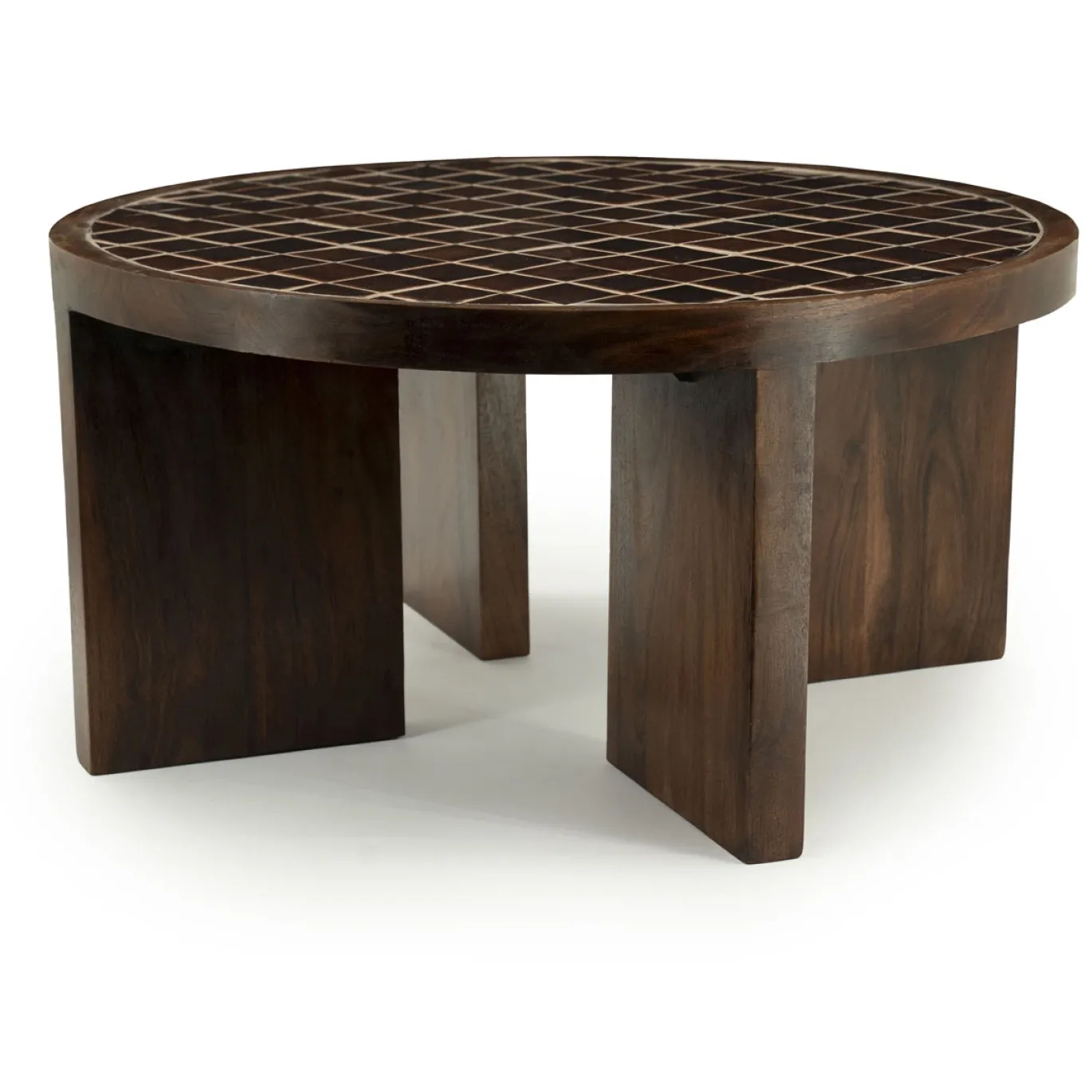 By-Boo Salontafel TiledUp Bruin
