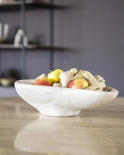 By-Boo Schaal Grigio Marmer Beige