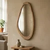 By-Boo Spiegel Laban Small Hout Naturel