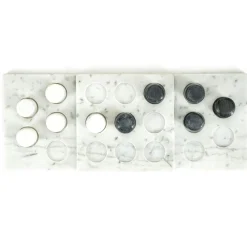 By-Boo Tic Tac Toe Marmer Zwart Wit