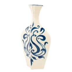 By-Boo Vaas Blu 1 Créme/Blauw