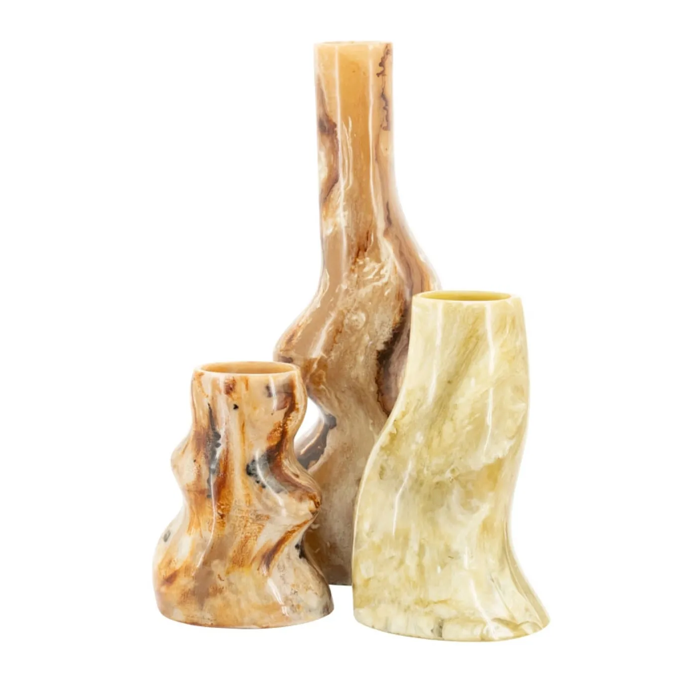 By-Boo Vaas Stonea 3 Lichtbruin
