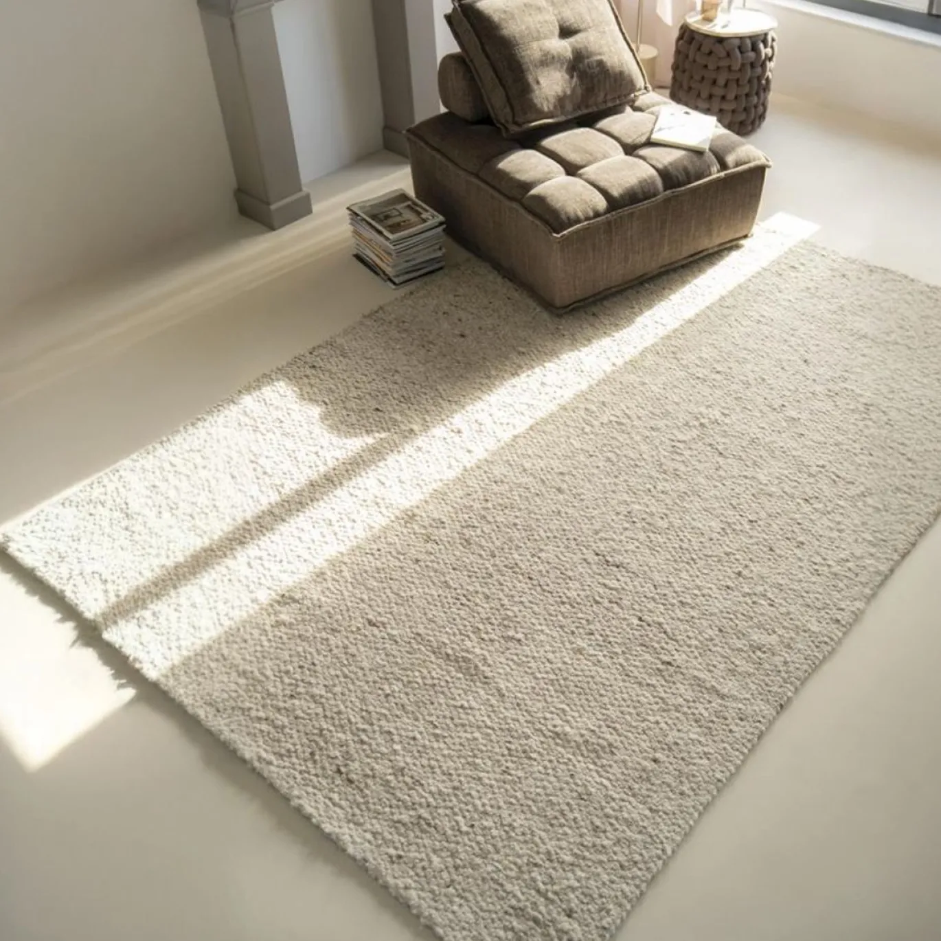 By-Boo Vloerkleed Kalme 160x230cm Bruin