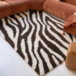 By-Boo Vloerkleed Marty 160x230cm Bruin