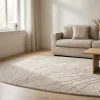 By-Boo Vloerkleed Pebble Beige
