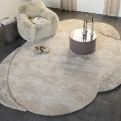 By-Boo Vloerkleed Praia Beige