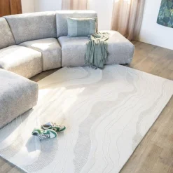 By-Boo Vloerkleed Soil Wol Off White 160x230cm