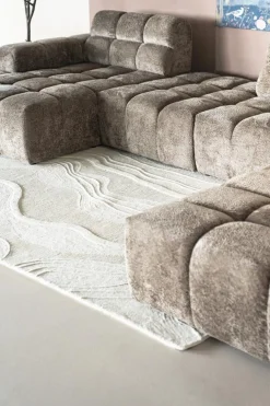 By-Boo Vloerkleed Soil Wol Off White 160x230cm