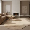 By-Boo Vloerkleed Zena Organic Beige