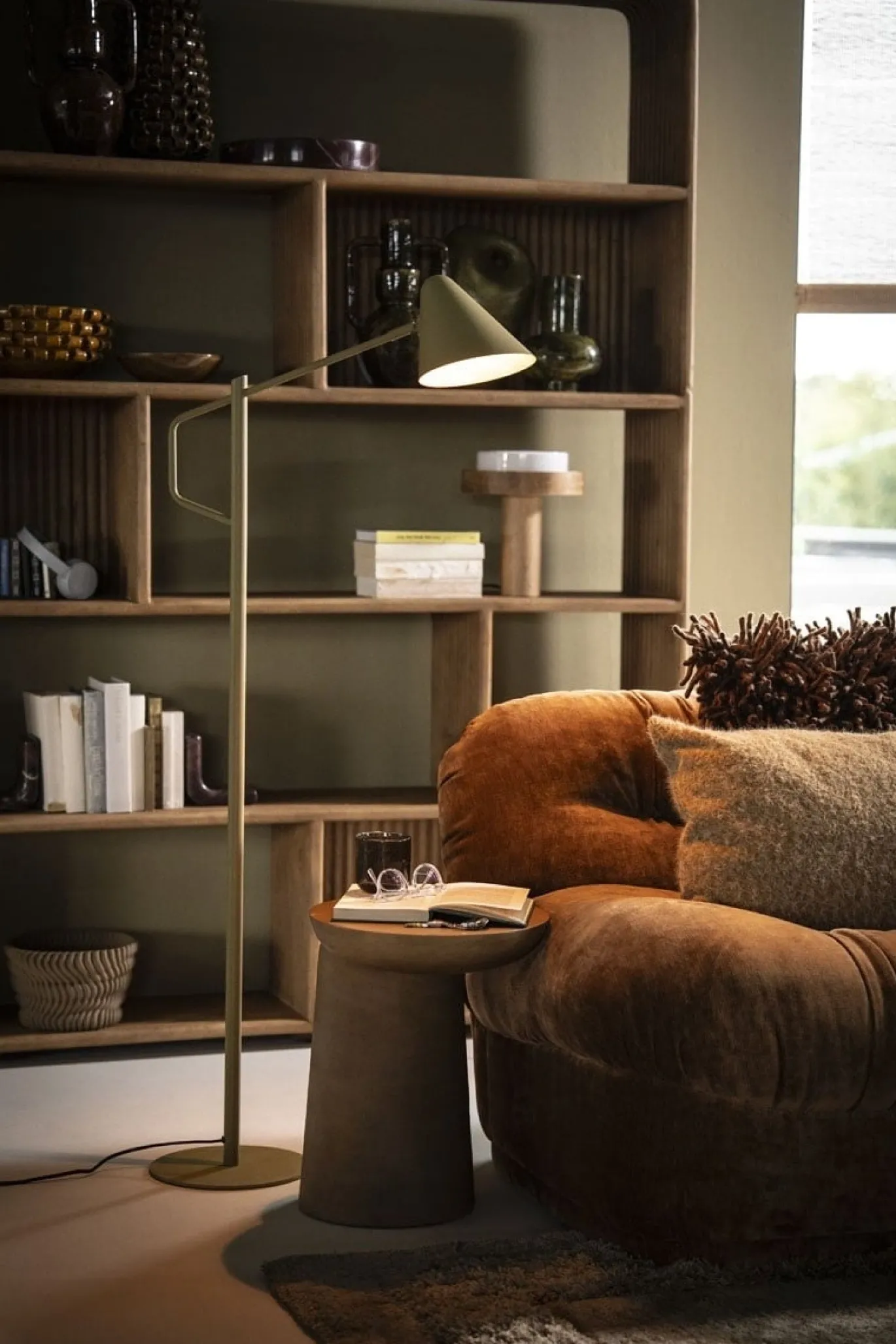 By-Boo Vloerlamp Capa Groen