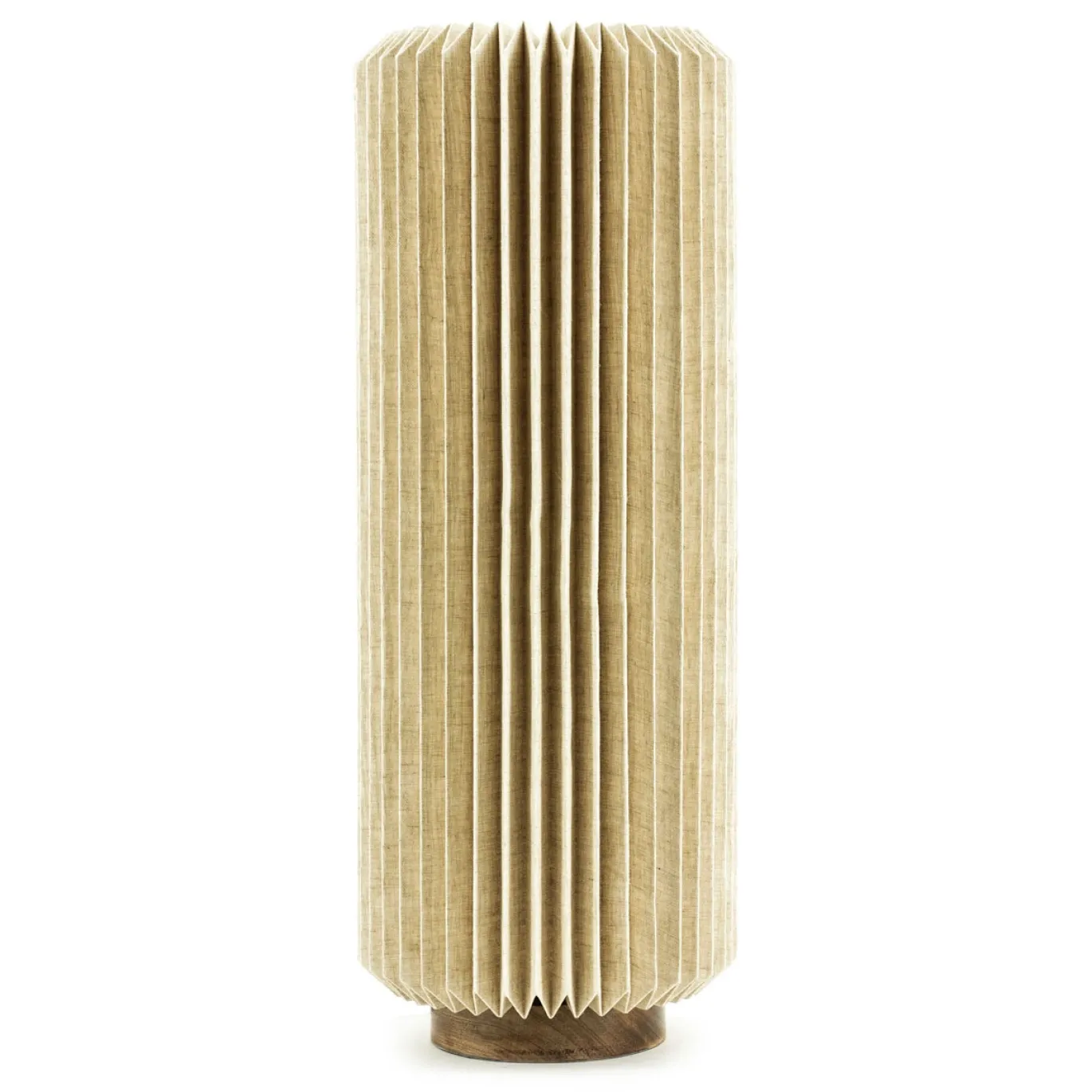 By-Boo Vloerlamp Zuki Papier Linnen Naturel