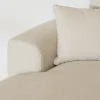 Chaise Longue Bank Bordeaux 3-zits Links Beige - Giga Meubel