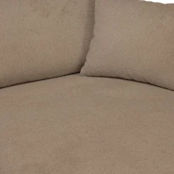 Chaise Longue Bank Bordeaux 3-zits Rechts Taupe - Giga Meubel