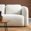Chaise Longue Bank Cloud Links Raven Off-White