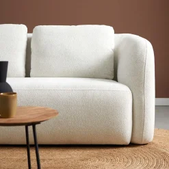 Chaise Longue Bank Cloud Links Raven Off-White