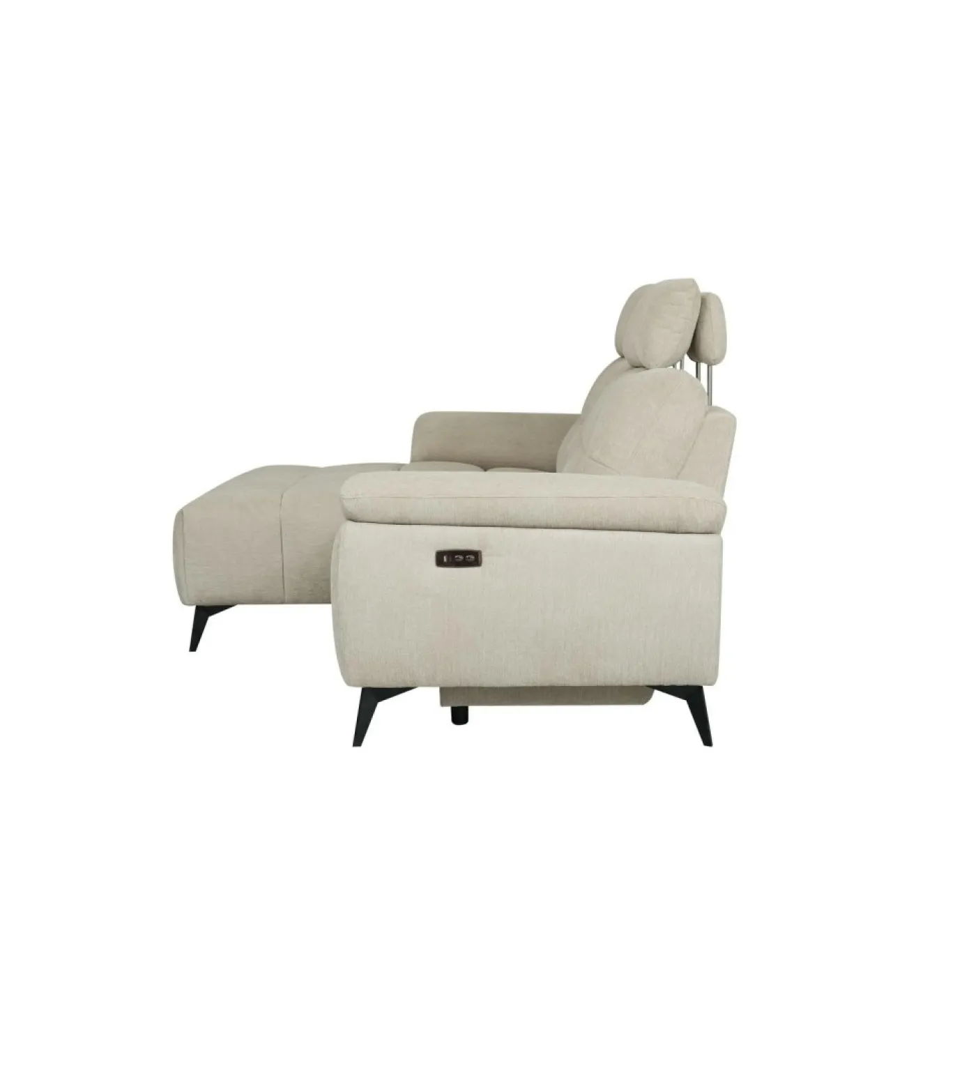 Chaise Longue Bank Colorado Beige Links - Giga Meubel