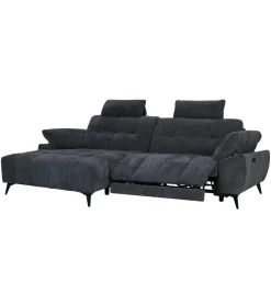 Chaise Longue Bank Colorado Grijs Links - Giga Meubel