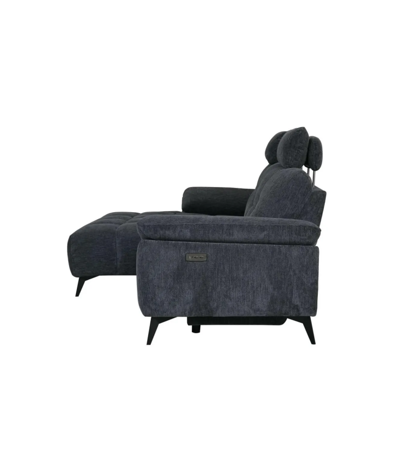 Chaise Longue Bank Colorado Grijs Links - Giga Meubel