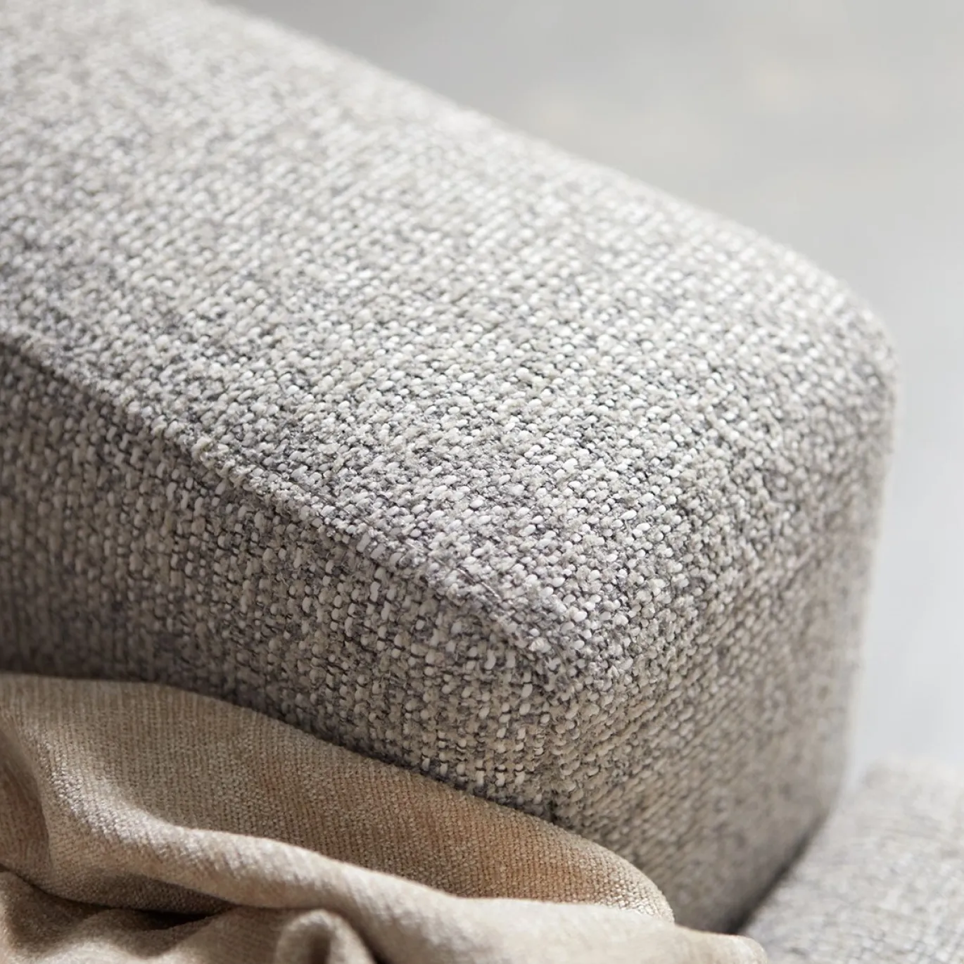 Chaise Longue Bank Como Links Puente Lichtgrijs