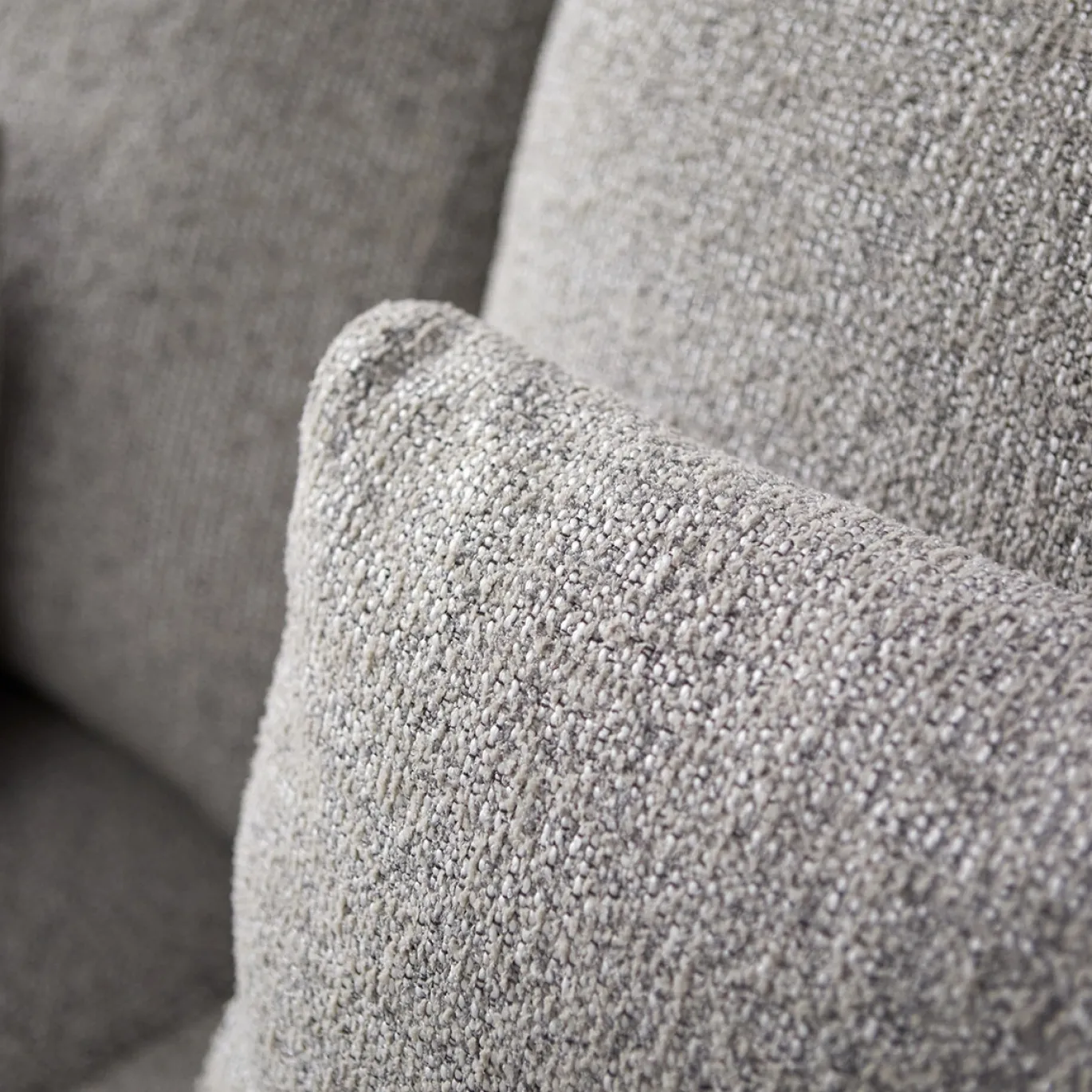 Chaise Longue Bank Como Rechts Puente Lichtgrijs