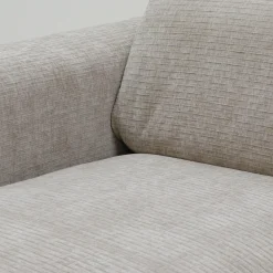 Chaise Longue Bank Dijon 3-zits Rechts Beige - Giga Meubel