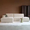 Chaise Longue Bank Enzo Links Melody Beige