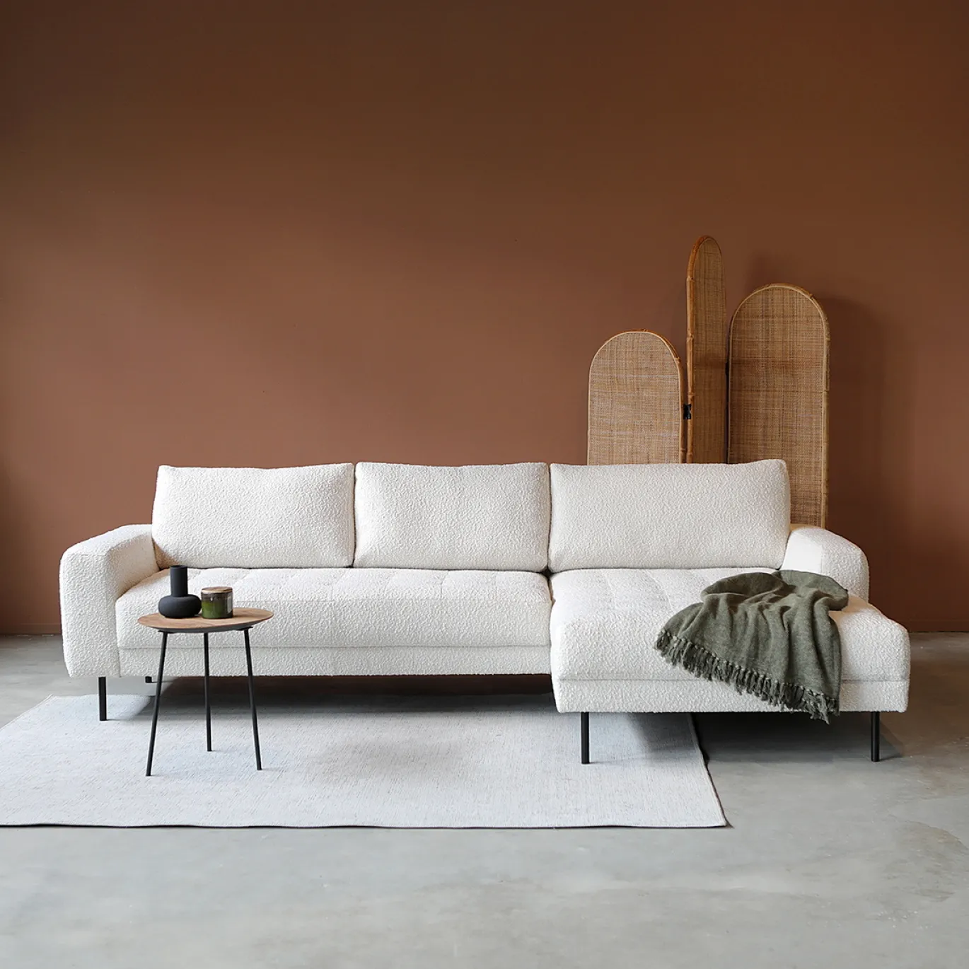 Chaise Longue Bank Oreo Rechts Legend Naturel