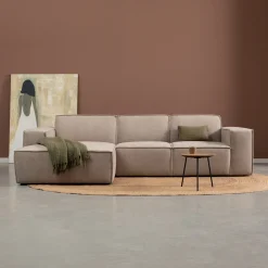 Chaise Longue Bank Play Links Tesla Taupe