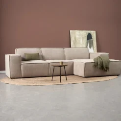 Chaise Longue Bank Play Rechts Tesla Taupe