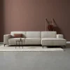 Chaise Longue Bank River Rechts Majestic Beige