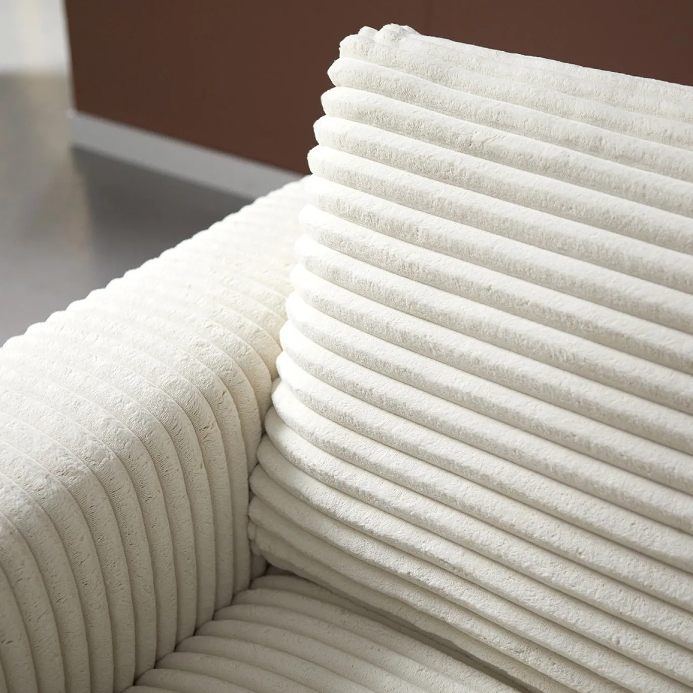 Chaise Longue Bank Uno Rechts Ambience Cream