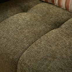 Chaise Longue Bank Wave Rechts Modesto Donkergroen
