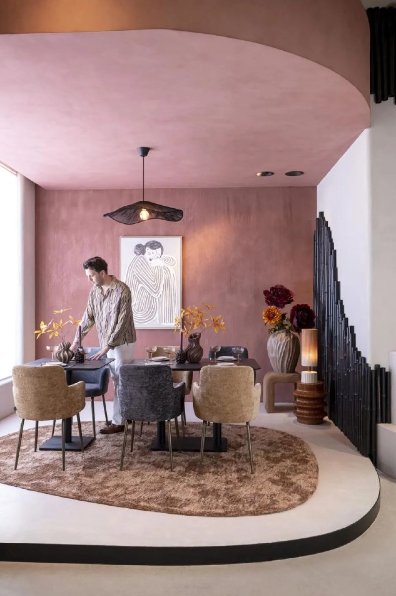 Coco Maison Armstoel Olle Okergeel