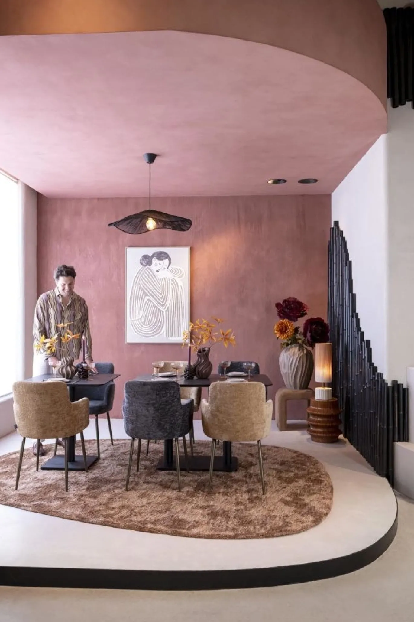 Coco Maison Armstoel Olle Okergeel