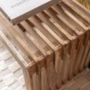 Coco Maison Bankje Lino Naturel 96cm