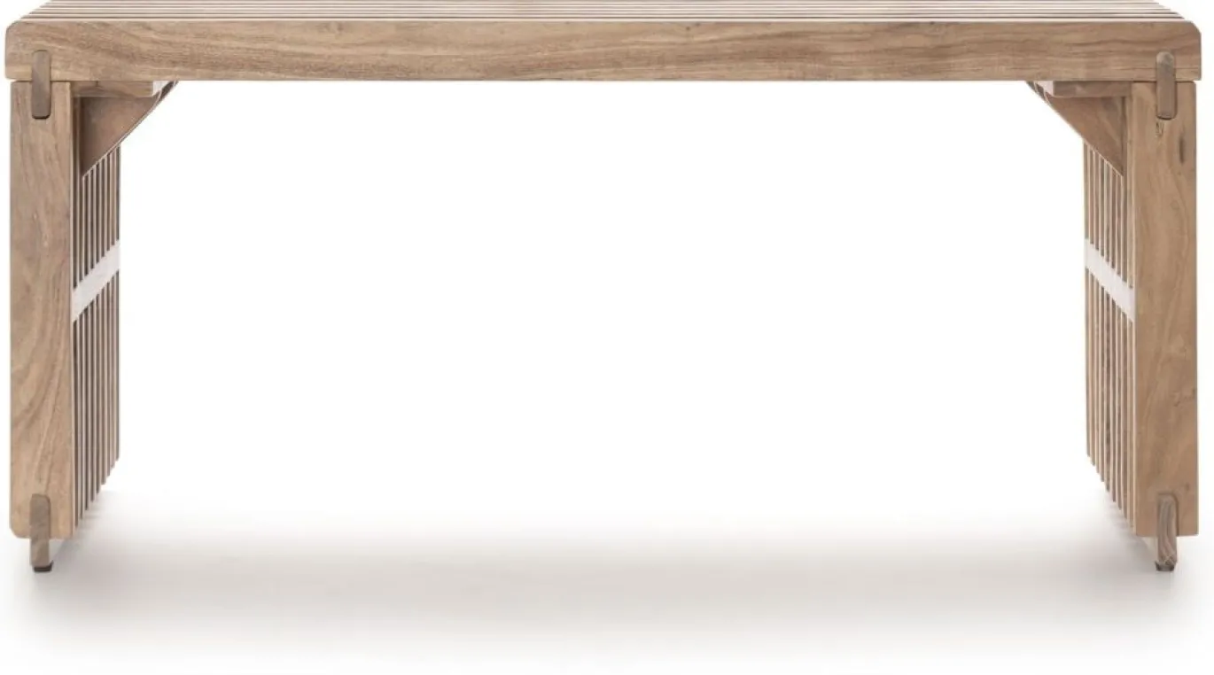 Coco Maison Bankje Lino Naturel 96cm
