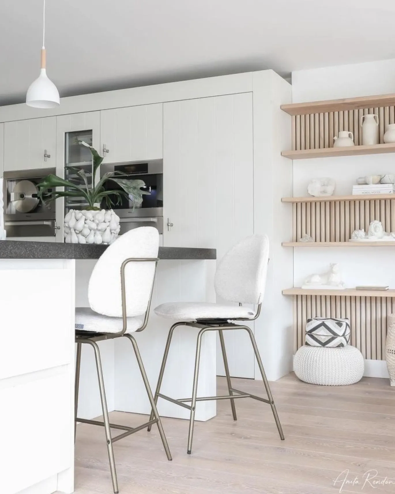 Coco Maison Barstoel Kjel Crème