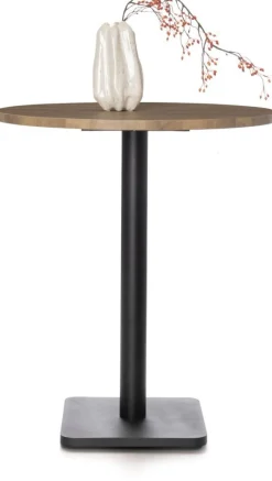 Coco Maison Bartafel Brest Eiken/Zwart Ø80cm