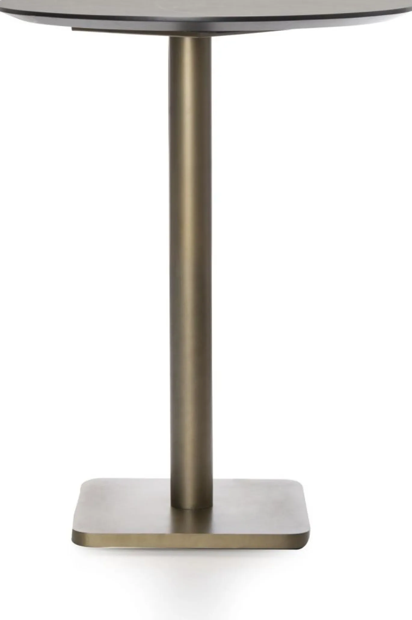 Coco Maison Bartafel Brest Marmer Lichtgrijs/Goud Ø80cm