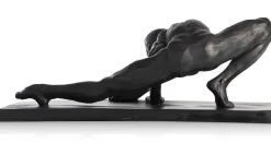 Coco Maison Beeld Stretching 19cm Zwart