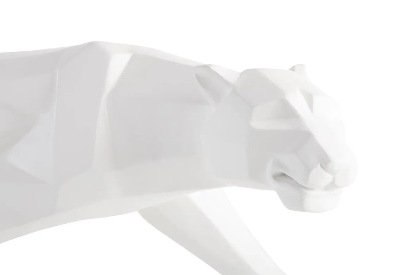 Coco Maison Beeld Walking Leo 23,5cm Wit