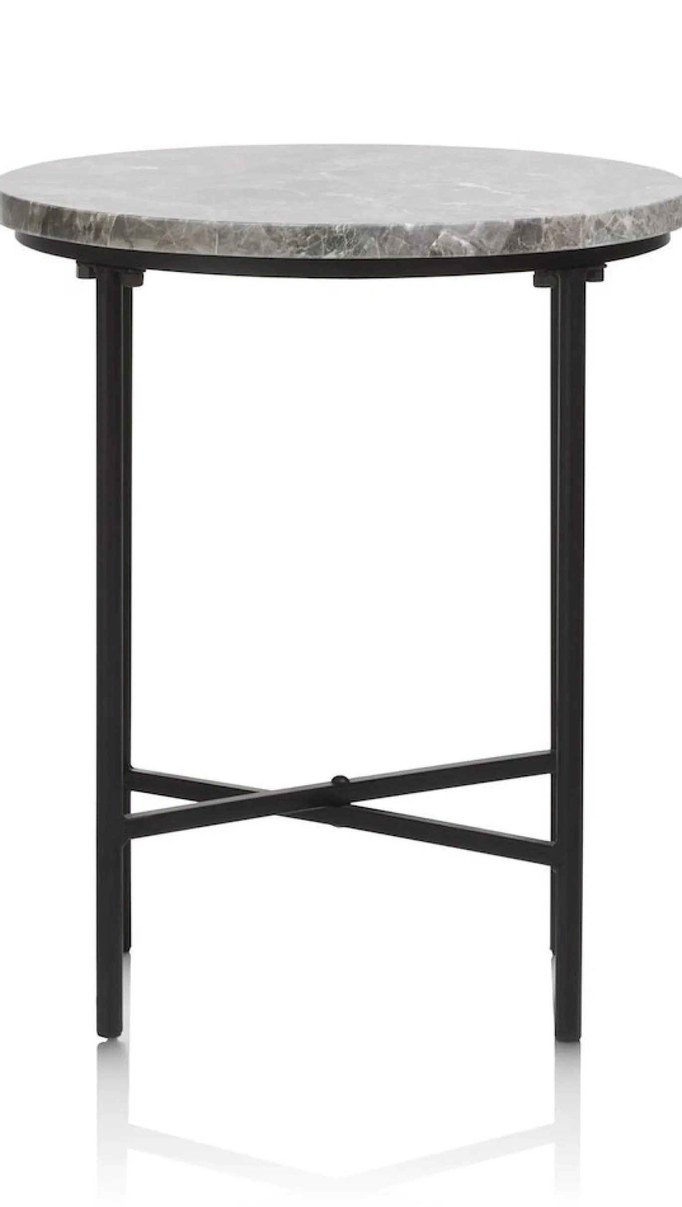 Coco Maison Bijzettafel Adrian 40cm Grijs