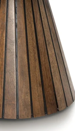 Coco Maison Bijzettafel Cleo Bruin Ø60cm