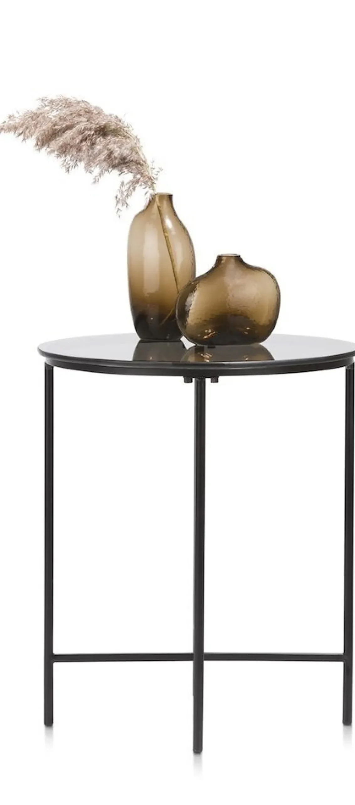 Coco Maison Bijzettafel Nathan 50cm Antraciet