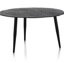 Coco Maison Bijzettafel Vica Ø70cm Zwart
