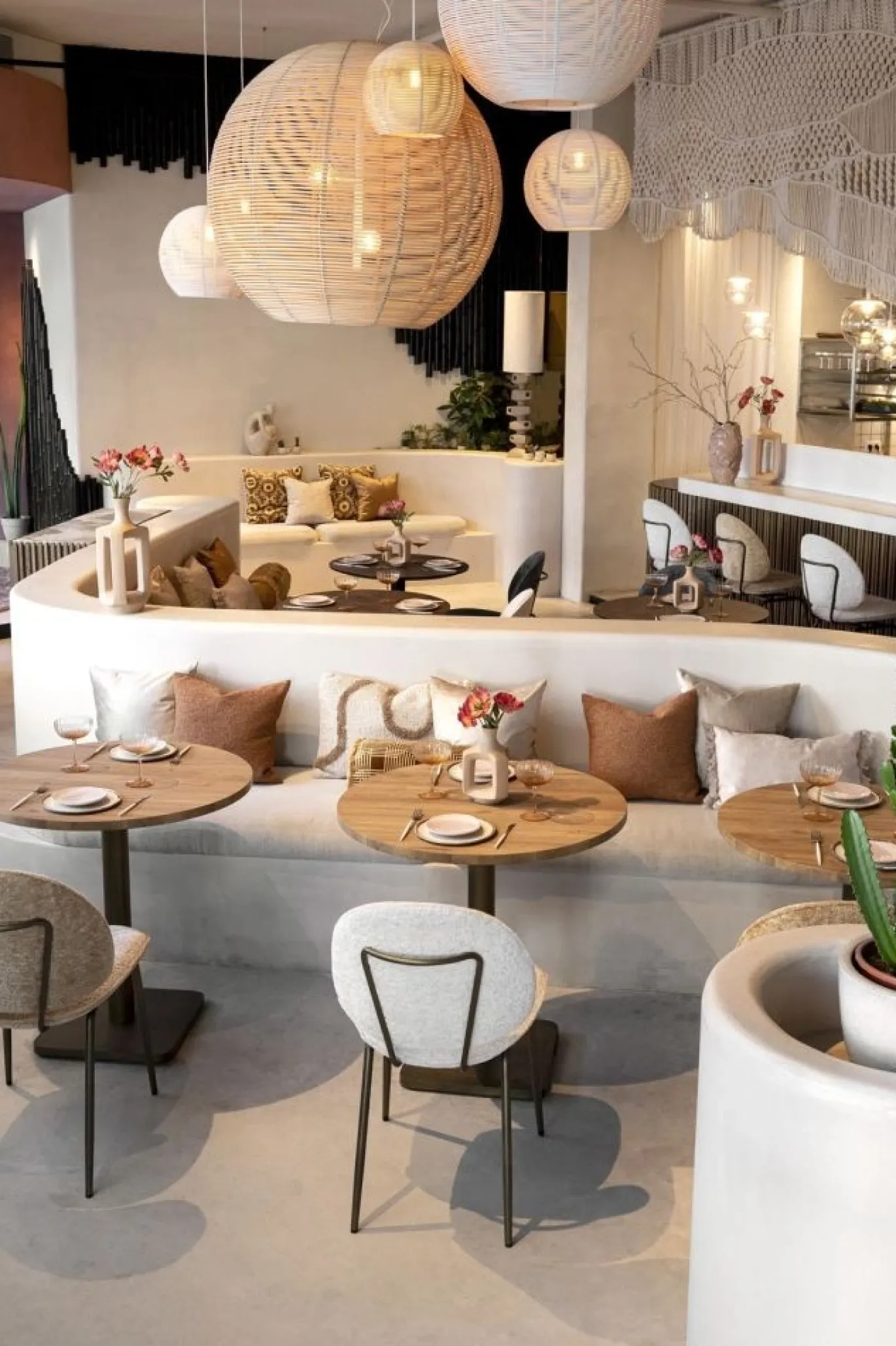Coco Maison Bistrotafel Brest Eikenhout/Zwart Ø80cm