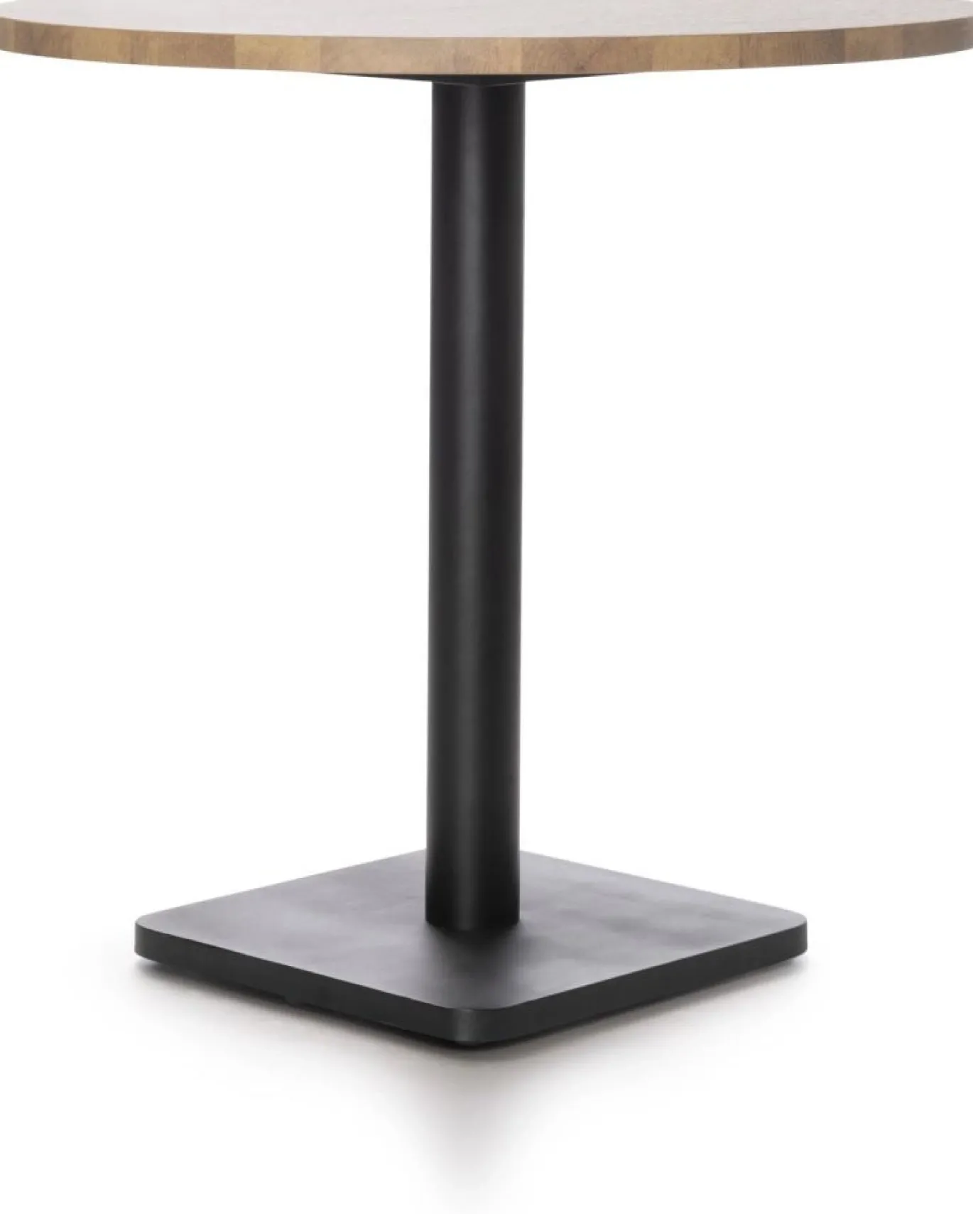 Coco Maison Bistrotafel Brest Eikenhout/Zwart Ø80cm