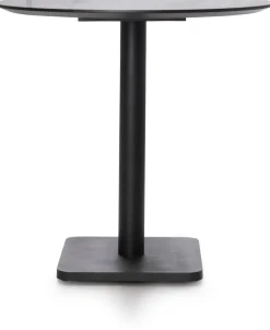 Coco Maison Bistrotafel Brest Steen Antraciet/Zwart Ø80cm