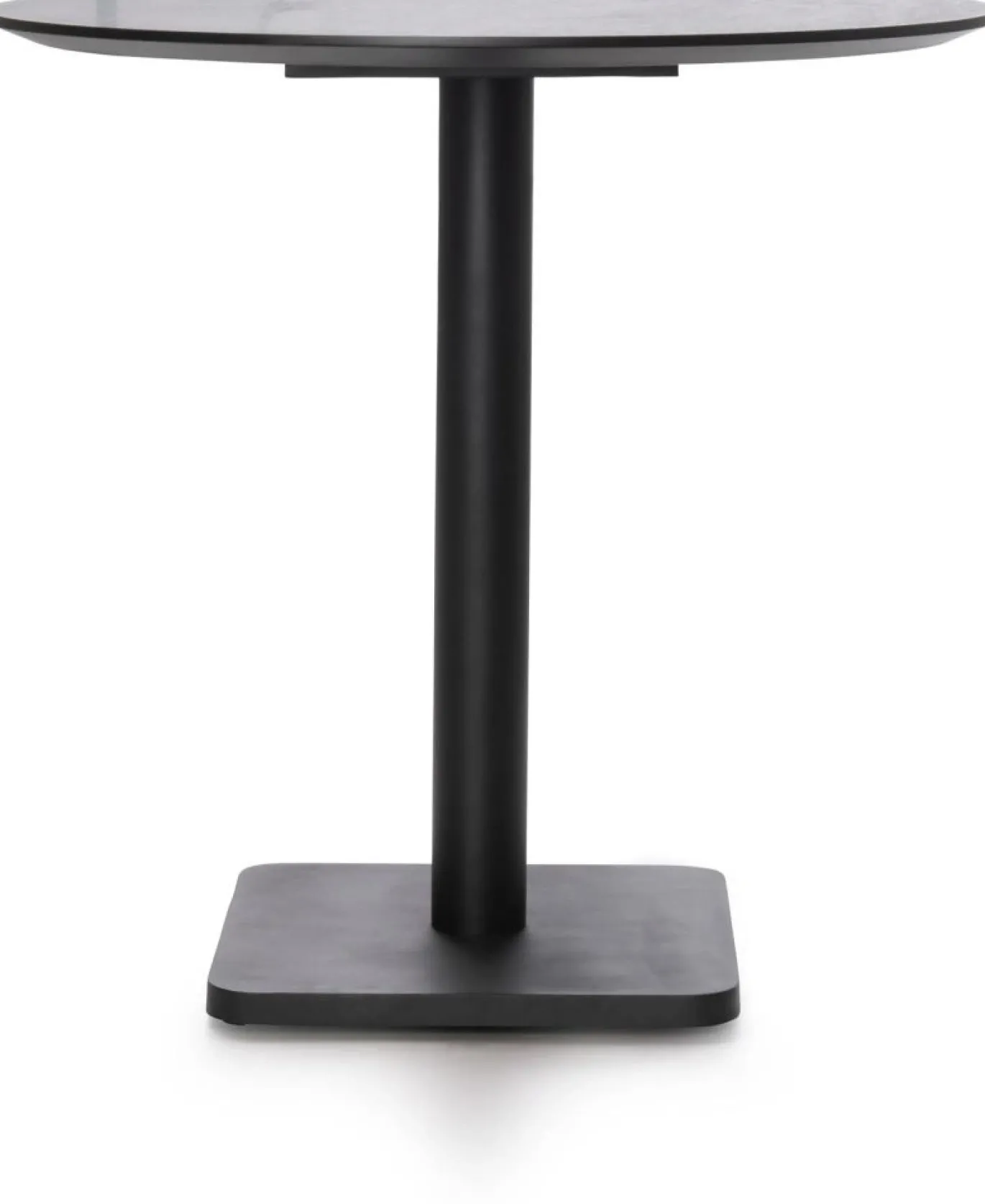 Coco Maison Bistrotafel Brest Steen Antraciet/Zwart Ø80cm